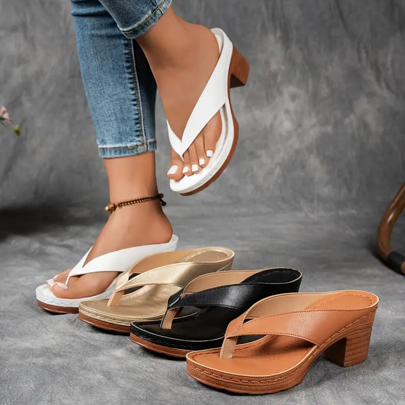 Abigail | Damensandalen mit orthopädischer Unterstützung und mit gepolsterter Innensohle
