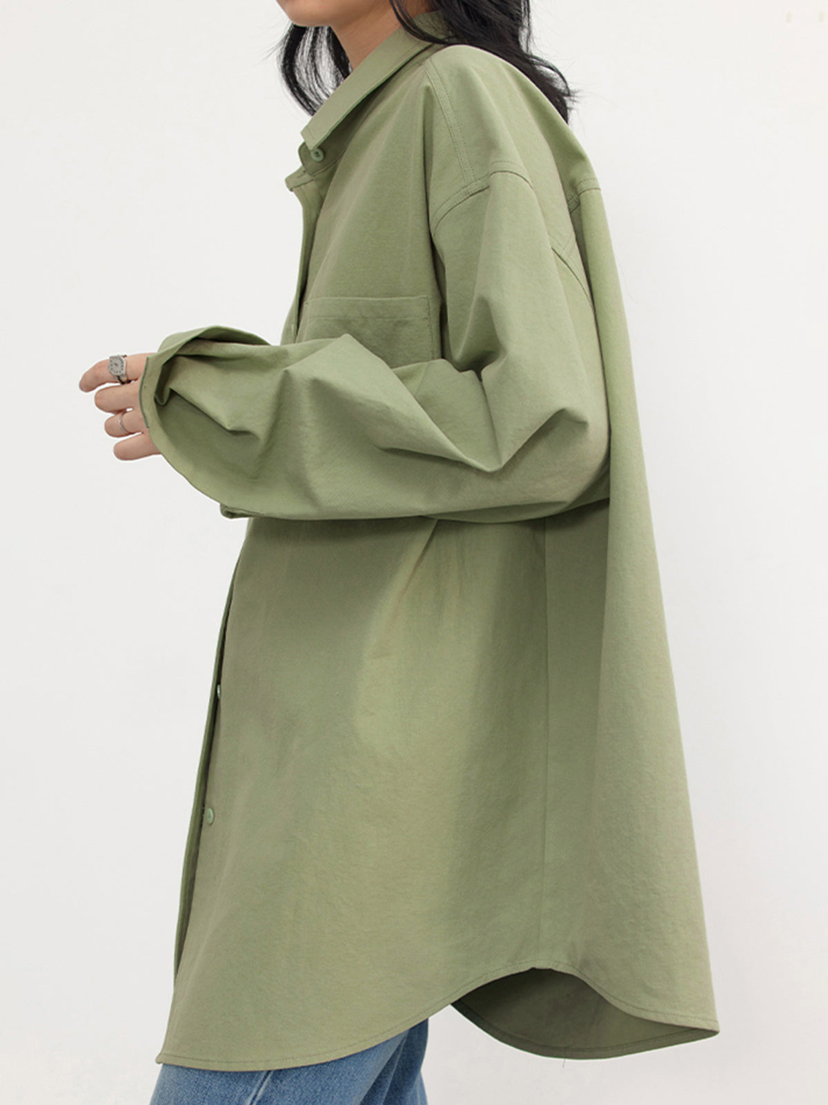 Nerina™ | Oversized Bluse In Altrosa
