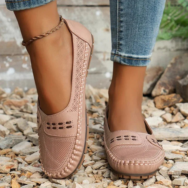 Sarah | Damenloafer mit orthopädischer Unterstützung und mit atmungsaktivem Design