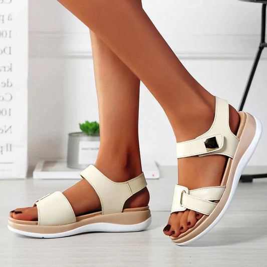 Zoe | Damensandalen mit orthopädischer Unterstützung und mit atmungsaktivem Design