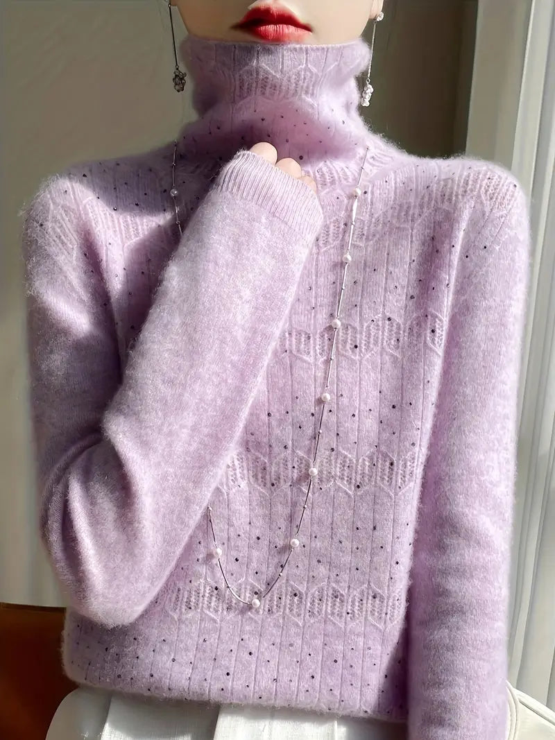 Bella™ | Weicher Damen-Rollkragenpullover