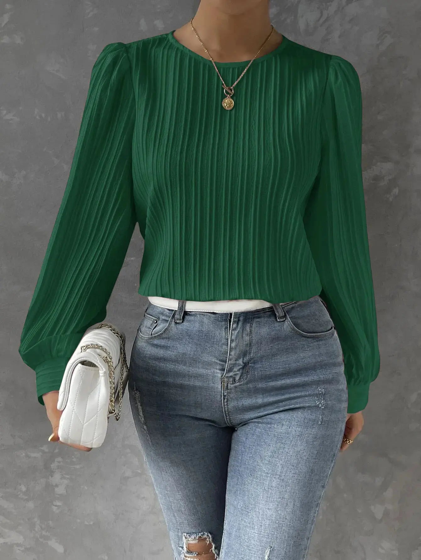 Emma™ | Zeitlose Elegante Bluse