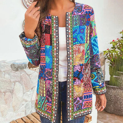 Grace™ | Boho-Patchwork-Jacke