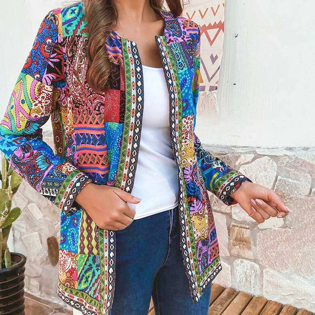 Grace™ | Boho-Patchwork-Jacke