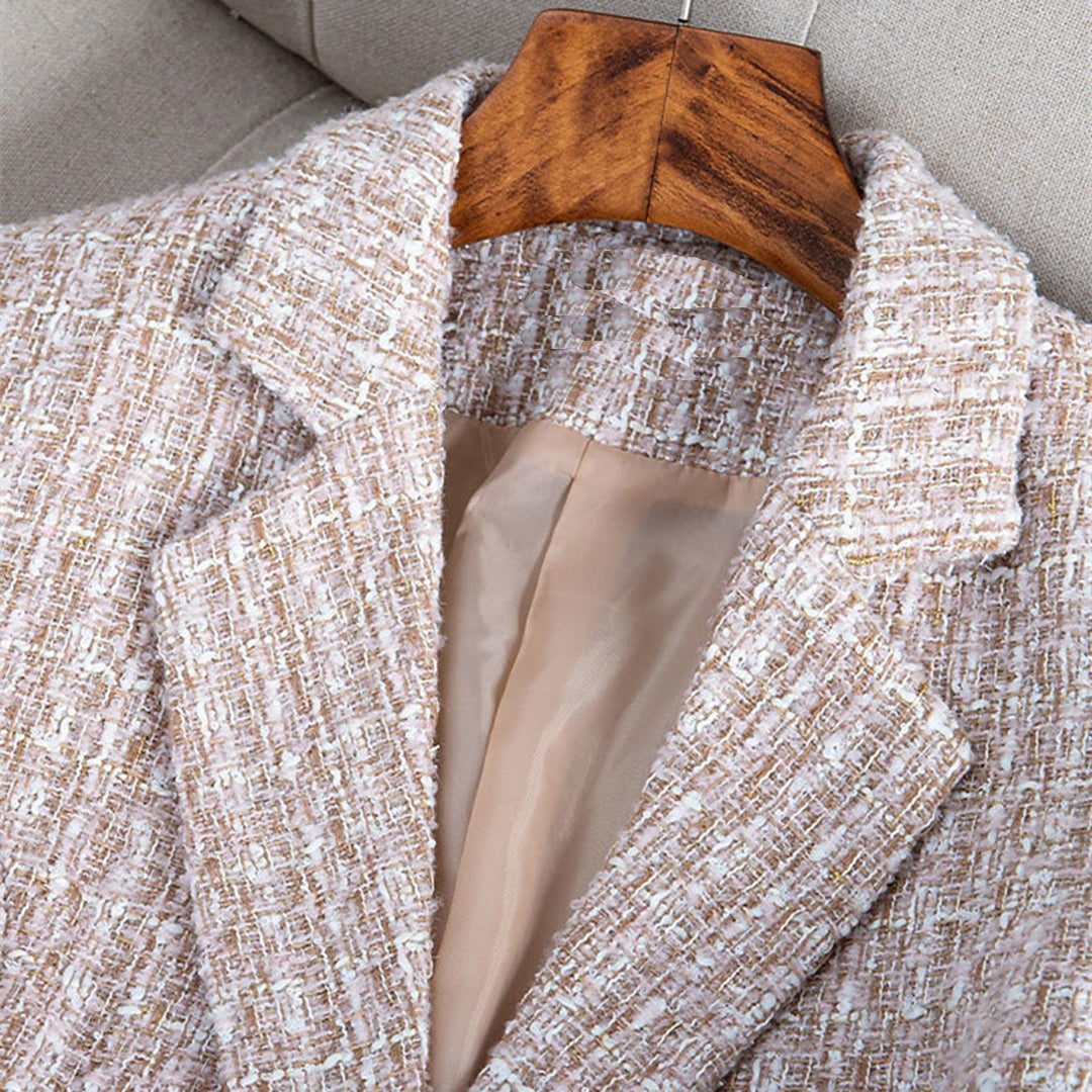 Scarlett™ | Taillierte Tweed Blazer