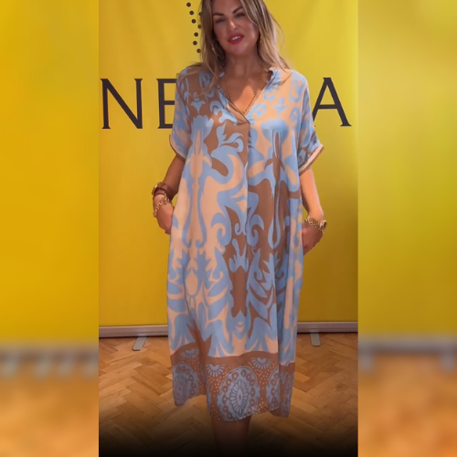 Nora™ | Elegantes Kleid mit Blumenprint