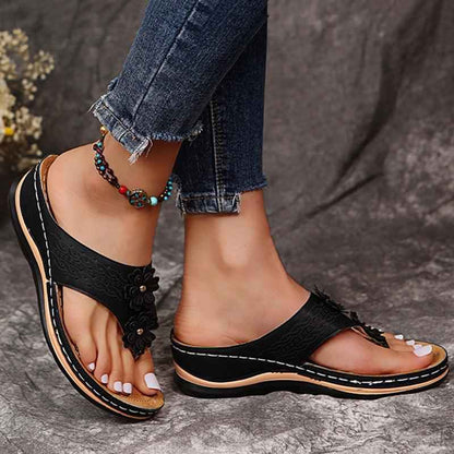 Blair | Damensandalen in Lederoptik