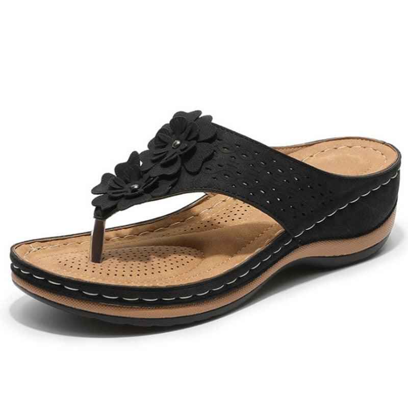Blair | Damensandalen in Lederoptik