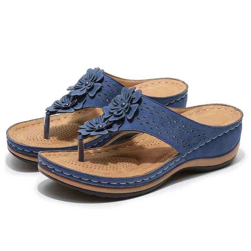 Blair | Damensandalen in Lederoptik