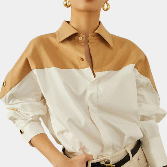 Jessica™ | Colorblock-Bluse