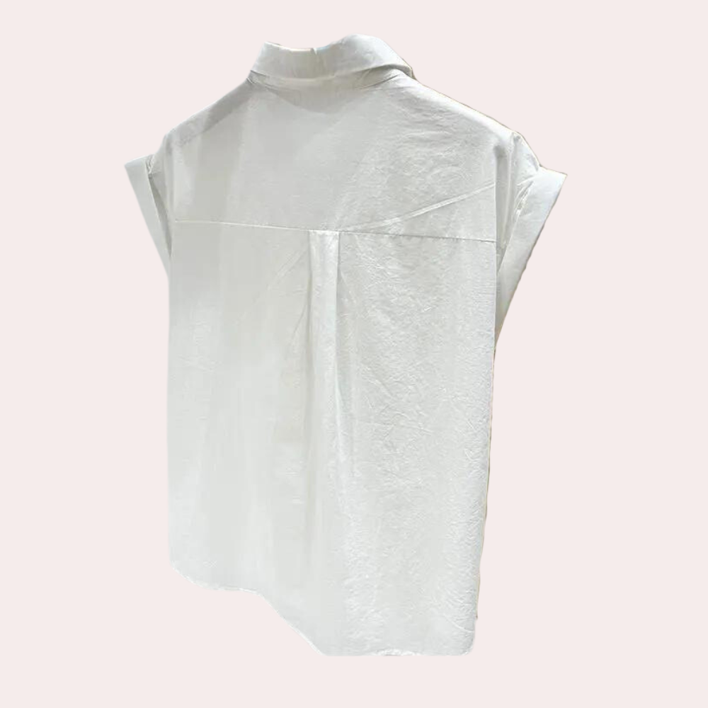 Wilhelmina™ | Ärmellose Bluse