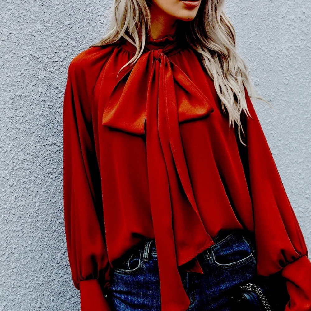 Tamsin™ | Elegante Bluse mit Schleife