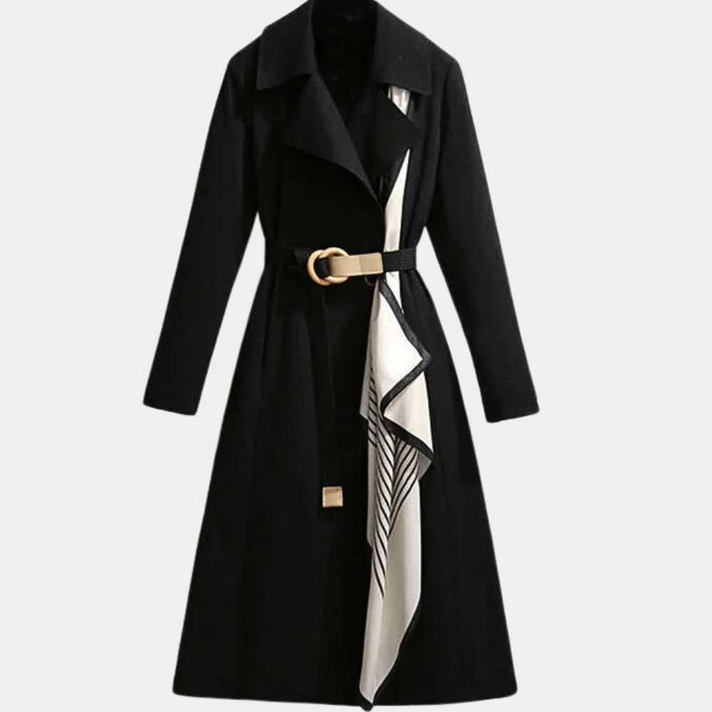 Aurembiaix™ | Luxe Damen Trenchcoat mit Elegante riem
