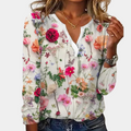 Sienna™ | Bluse mit Blumenprint und V-Ausschnitt