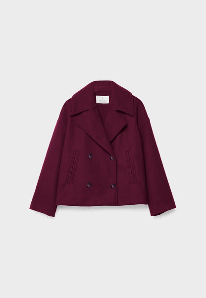 Elara™ | Chice kurze Jacke mit doppelreihiger Knopfleiste