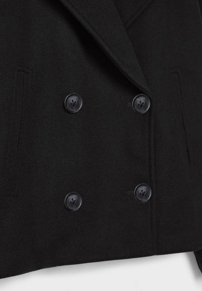 Elara™ | Chice kurze Jacke mit doppelreihiger Knopfleiste