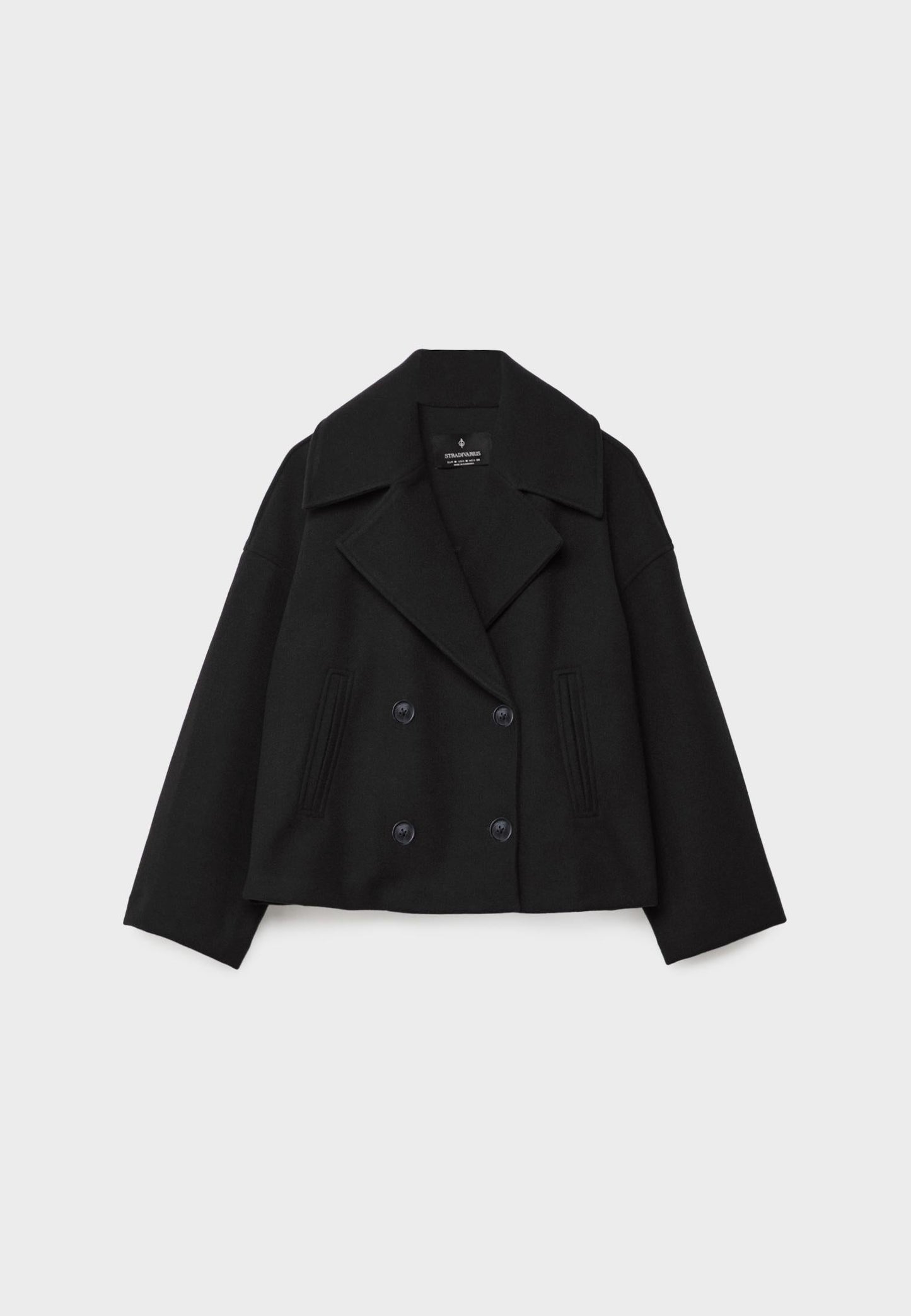 Elara™ | Chice kurze Jacke mit doppelreihiger Knopfleiste