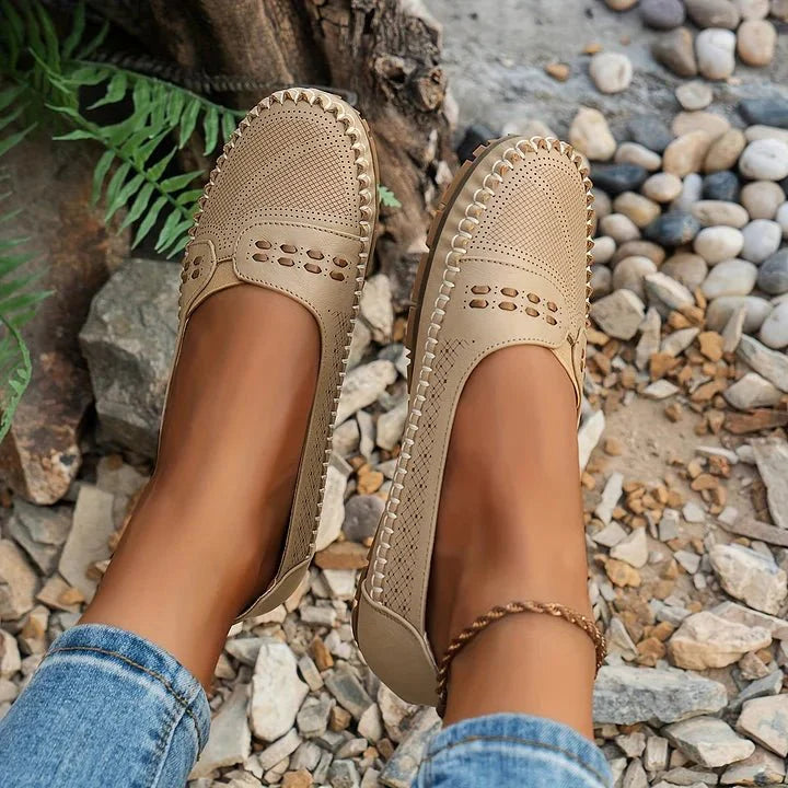 Sarah | Damenloafer mit orthopädischer Unterstützung und mit atmungsaktivem Design
