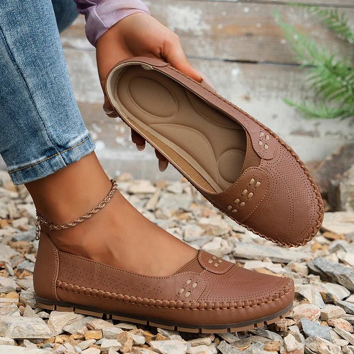Sarah | Damenloafer mit orthopädischer Unterstützung und mit atmungsaktivem Design