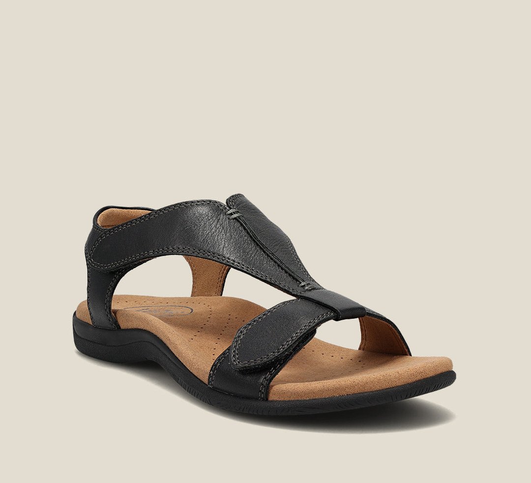 Enora | Damensandalen mit orthopädischer Unterstützung und mit gepolsterter Innensohle