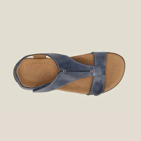 Enora | Damensandalen mit orthopädischer Unterstützung und mit gepolsterter Innensohle