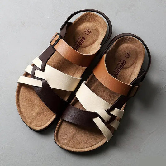 Zelmira | Damensandalen mit orthopädischer Unterstützung und mit gepolsterter Innensohle