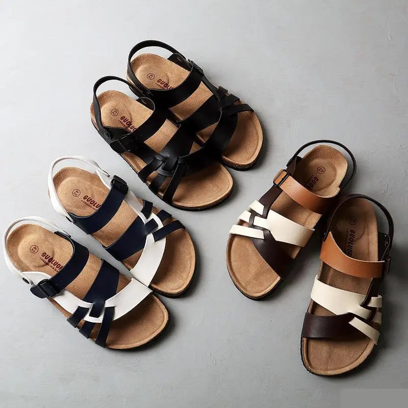 Zelmira | Damensandalen mit orthopädischer Unterstützung und mit gepolsterter Innensohle