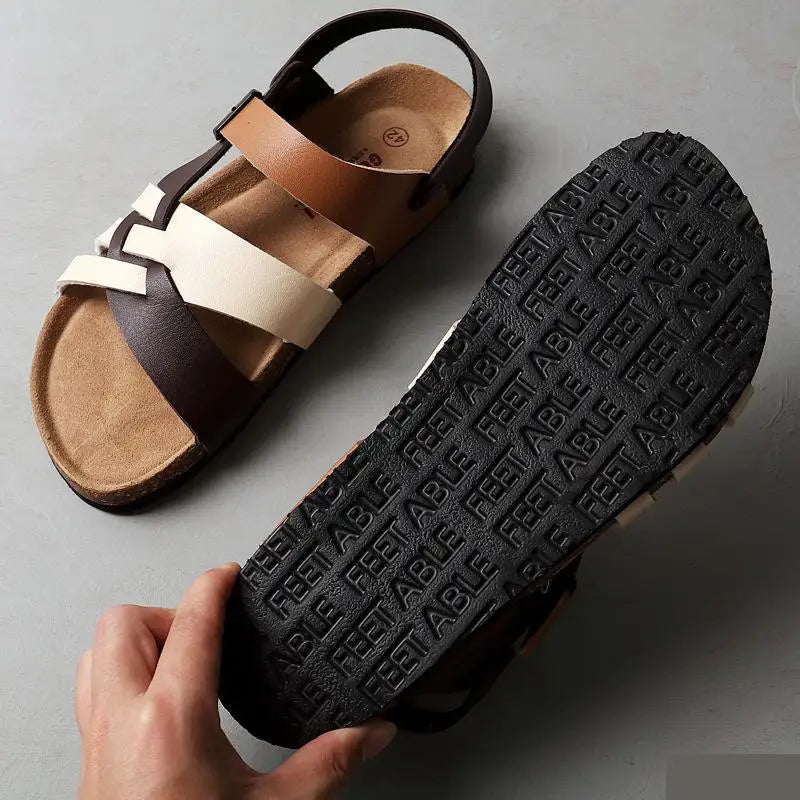 Zelmira | Damensandalen mit orthopädischer Unterstützung und mit gepolsterter Innensohle