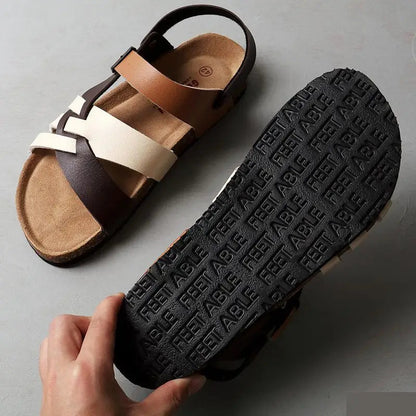 Zelmira | Damensandalen mit orthopädischer Unterstützung und mit gepolsterter Innensohle