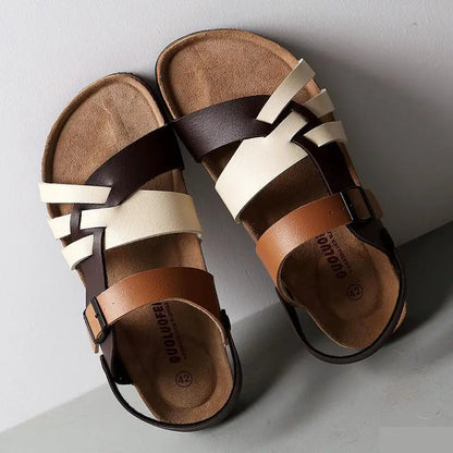 Zelmira | Damensandalen mit orthopädischer Unterstützung und mit gepolsterter Innensohle