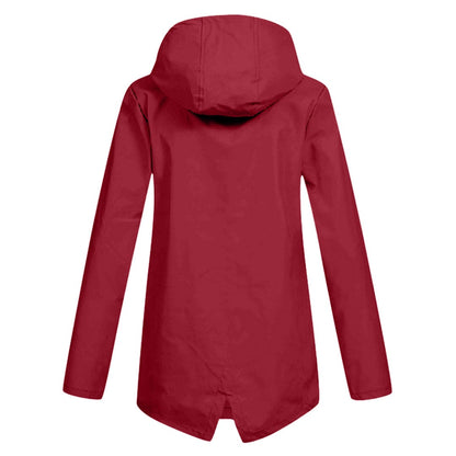Nordline™ | Wasserdichte Regenjacke mit Kapuze