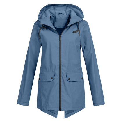 Nordline™ | Wasserdichte Regenjacke mit Kapuze
