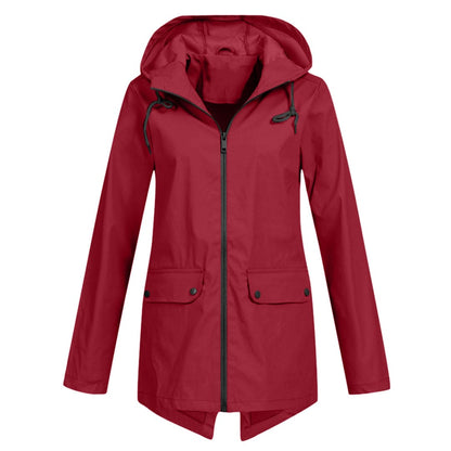 Nordline™ | Wasserdichte Regenjacke mit Kapuze