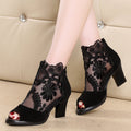 Katie™ | Absatzsandalen aus Mesh