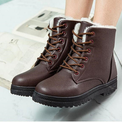 Furélle™ | Gefütterte Lederstiefel