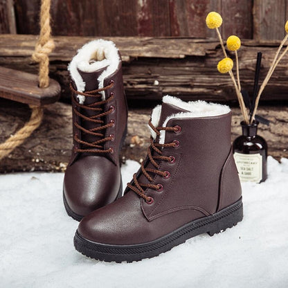 Furélle™ | Gefütterte Lederstiefel