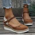 Lily | Damensandalen mit verstellbarer Passform und mit Plateau-Sohle
