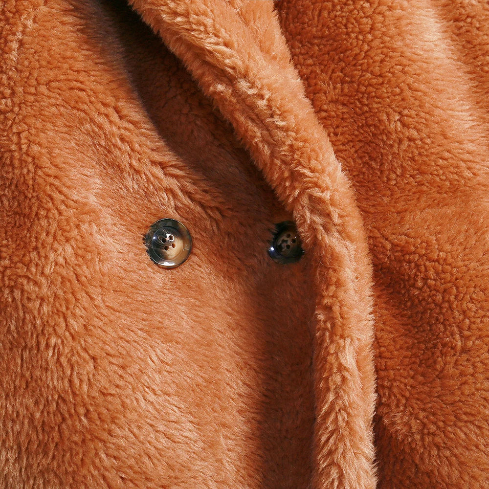 Amara™ | Ärmelloser Teddy-Mantel für Damen