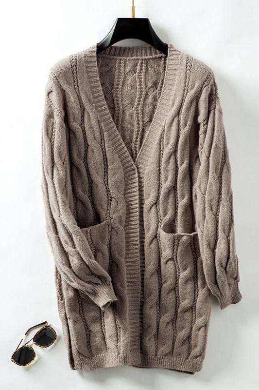 Kabelgebreide™ | Cardigan | Acryl | Warm und Elegant