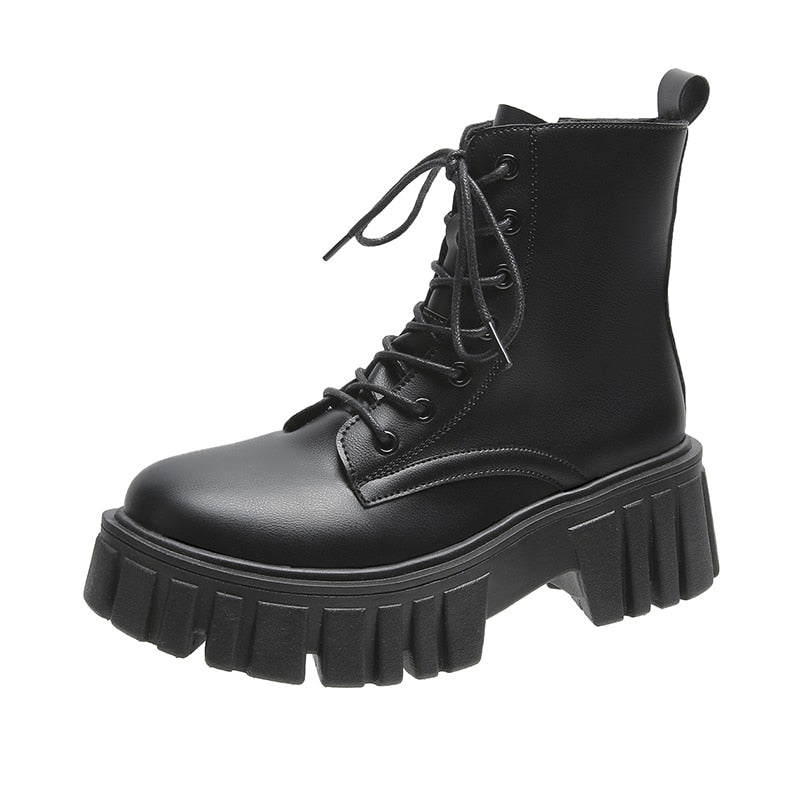 Jetelle™ | Leder-Ankle-Boots
