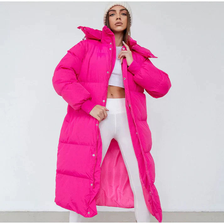 Pufferjas™ | Lange, bequeme Pufferjacke für Damen
