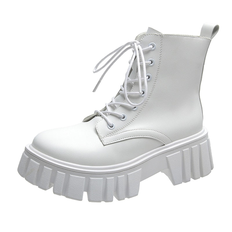 Jetelle™ | Leder-Ankle-Boots