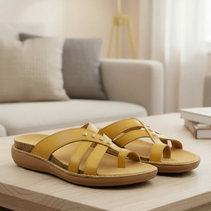 Stephanie | Damensandalen mit orthopädischer Unterstützung und mit gepolsterter Innensohle