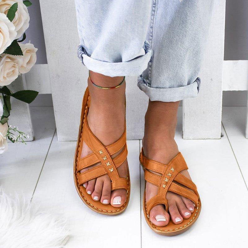 Stephanie | Damensandalen mit orthopädischer Unterstützung und mit gepolsterter Innensohle