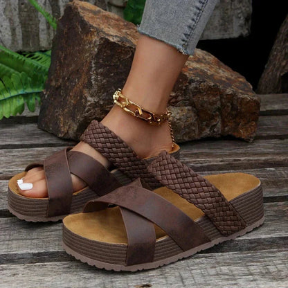 Savannah | Damensandalen mit orthopädischer Unterstützung und mit gepolsterter Innensohle