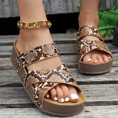 Savannah | Damensandalen mit orthopädischer Unterstützung und mit gepolsterter Innensohle