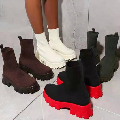 Isavie™ | Schmale Sock Boots