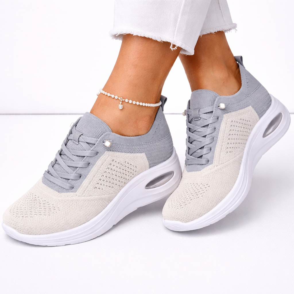 Aubrey | Damensneaker mit orthopädischer Unterstützung und mit atmungsaktivem Design