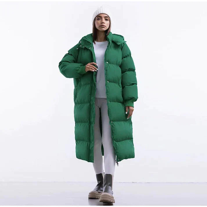 Pufferjas™ | Lange, bequeme Pufferjacke für Damen