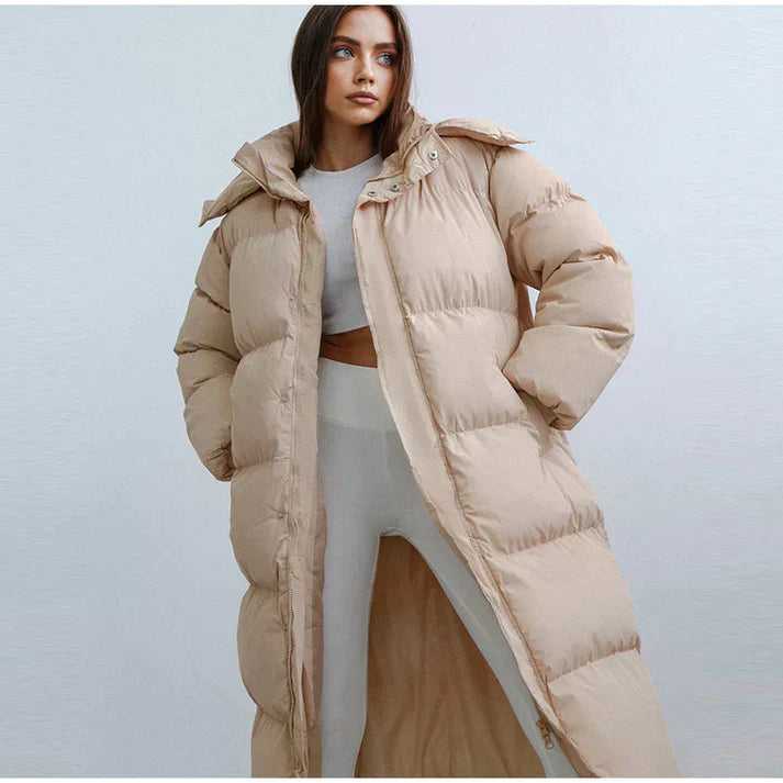 Pufferjas™ | Lange, bequeme Pufferjacke für Damen